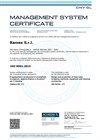 Ramex имеет сертификацию ISO 9001:2015