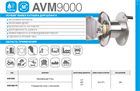 Катушка ручная AVM 9000 AVM 9000