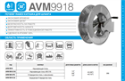 Катушка ручная AVM9918 AVM9918