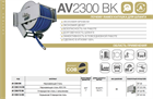 Катушка RAMEX автоматическая AV2300 BK AV2300 BK