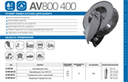 Катушка автоматическая AV800 400 AV800 400