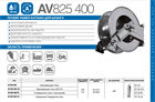 Катушка автоматическая AV825 400 AV825 400