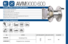 Катушка ручная AVM9000 600 AVM9000 600