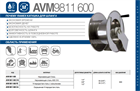 Катушка ручная AVM 9811 600 AVM 9811 600