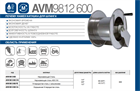 Катушка ручная AVM9812 600 AVM9812 600