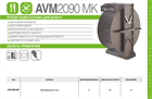 Катушка RAMEX ручная AVM2090 MK AVM2090 MK - фото 5333