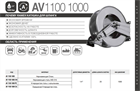 Катушка Ramex автоматическая AV1100 1000 AV 1100 1000 Катушка Ramex автоматическая AV1100 1000 AV 1100 1000