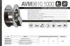 Катушка RAMEX ручная AVM 9810 1000 AVM 9810 1000