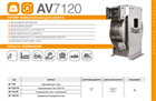 Катушка RAMEX автоматическая AV7120 AV7120 - фото 5371 Катушка RAMEX автоматическая AV7120 AV7120 - фото 5371