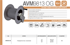 Катушка RAMEX ручная AVM9813 OG AVM 9813 OG - фото 5416