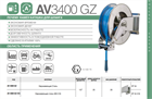 Катушка RAMEX автоматическая AV3400 GZ AV3400 GZ