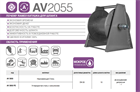 Катушка RAMEX автоматическая AV2055 AV2055